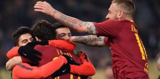 ROMA BATTE BOLOGNA 2-1, IN GOL KOLAROV E FAZIO