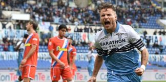 IMMOBILE TRASCINA LA LAZIO, SPAL BATTUTA 4-1