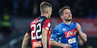 NAPOLI-GENOA 1-1, RINVIATA FESTA SCUDETTO JUVE