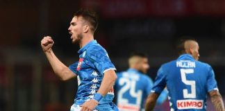 NAPOLI RIBALTA IL GENOA AL FERRARIS SOTTO LA PIOGGIA