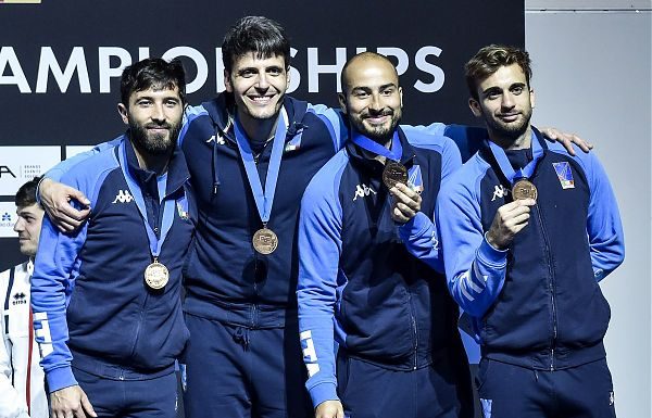 BRONZO PER SQUADRA DI FIORETTO UOMINI
