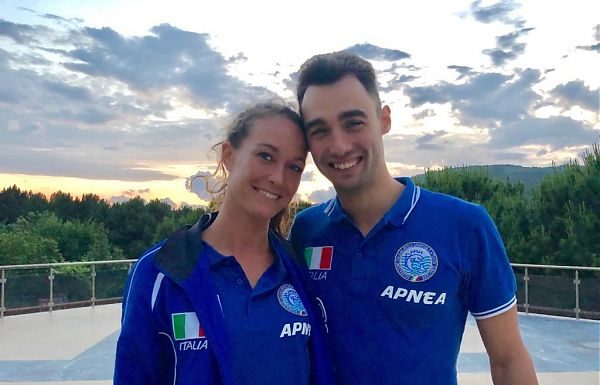 ZECCHINI ARGENTO E SCIACCA BRONZO ALL’EUROPEO APNEA INDOOR