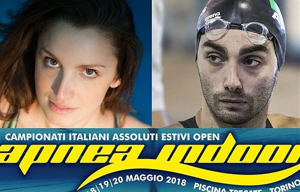 NUOVI RECORD MONDIALI APNEA ENDURANCE PER MONGIARDINO E SCIACCA