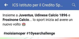 L’ICS CELEBRA LO STADIO COMUNALE DI FROSINONE