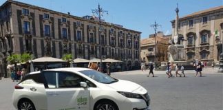 NISSAN. PARTE DALLA SICILIA “ITALY GREEN TOUR”