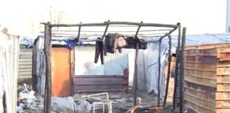 INCENDIO NELLA BARACCOPOLI DI SAN FERDINANDO