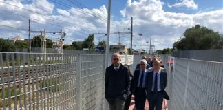 STAZIONE S.SPIRITO BARI, NUOVO PERCORSO PEDONALE