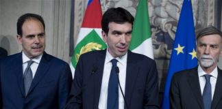 MARTINA: “SÌ A GOVERNO ISTITUZIONALE”