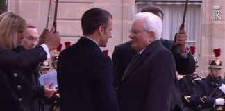 MATTARELLA A PARIGI PER CENTENARIO ARMISTIZIO