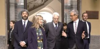 MATTARELLA IN VISITA A NAPOLI