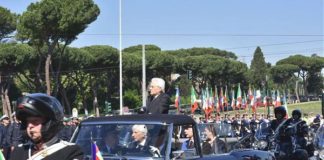 2 GIUGNO, MATTARELLA ALL’ALTARE DELLA PATRIA