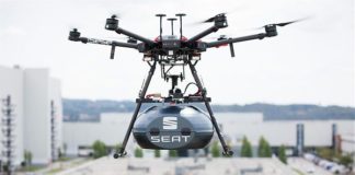 SEAT INAUGURA LA CONSEGNA DI RICAMBI VIA DRONE
