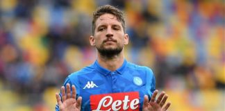 NAPOLI ESPUGNA FROSINONE, GOL DI MERTENS E YOUNES