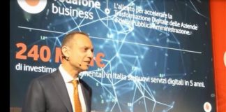 VODAFONE, 240 MLN PER DIGITALIZZAZIONE IMPRESE