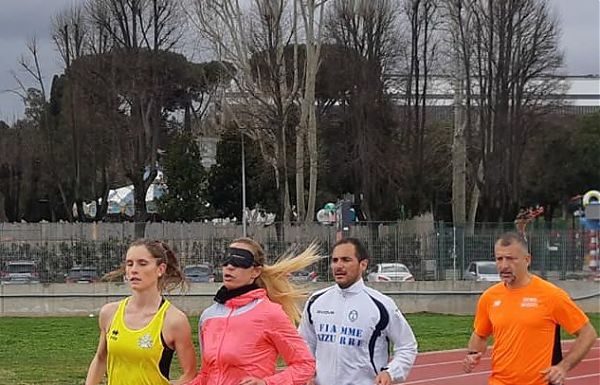 ANNALISA MINETTI SI ALLENA CON ATHLETICA VATICANA