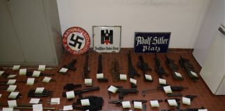 SEQUESTRATO UN ARSENALE DA GUERRA