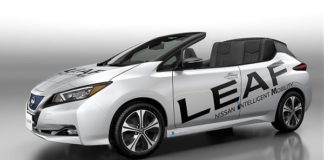 NISSAN LEAF OPEN CAR. UNA CABRIO A ZERO EMISSIONI