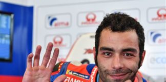 DANILO PETRUCCI CON IL DUCATI TEAM NEL 2019