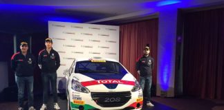 RALLY. ANDREUCCI NEO COACH PEUGEOT, CIUFFI PILOTA