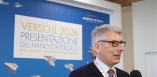 AEROPORTI DI PUGLIA, ENTRO 10 ANNI 12 MLN PASSEGGERI