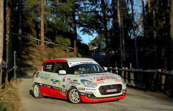 SUZUKI RALLY CUP. AL CIOCCO PRIMA VITTORIA DI POGGIO