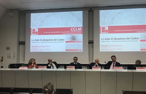 POLIMI PRONTO AD AIUTARE A MIGLIORARE CODICE CONTRATTI PUBBLICI