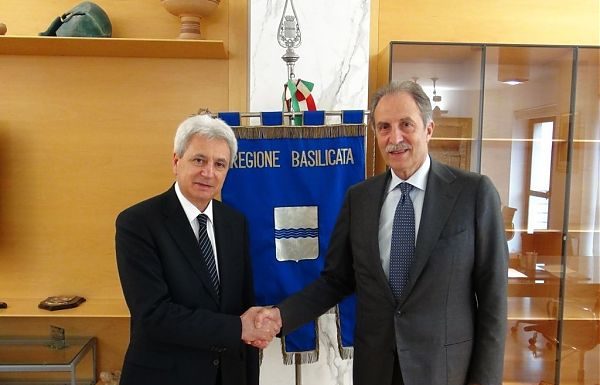 VISITA PREFETTO POTENZA AL PRESIDENTE BARDI