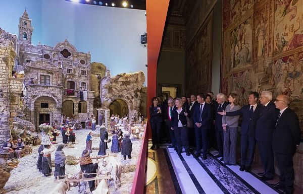 MATTARELLA INAUGURA AL QUIRINALE UNA MOSTRA-PRESEPE LUCANA