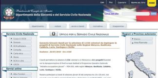 SERVIZIO CIVILE, BANDI PER 3556 VOLONTARI