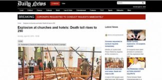 SRI LANKA, 310 I MORTI DELL’ATTENTATO DI PASQUA
