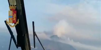 STROMBOLI, E’ ALLERTA GIALLA