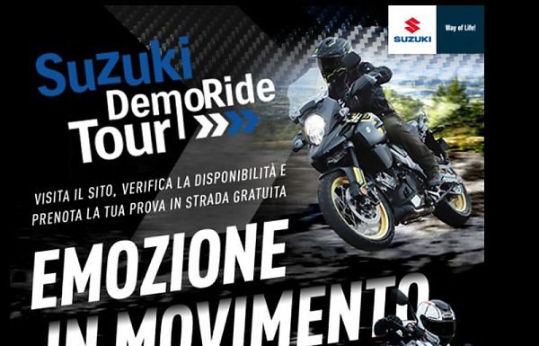 SUZUKI, DEMORIDE TOUR IN SICILIA E LOMBARDIA