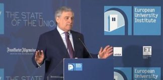 TAJANI: “SERVE EUROPA PIÙ POLITICA”