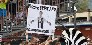 FESTA JUVE A VILLAR PEROSA, 1° GOL PER RONALDO