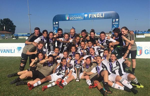 TITOLO U.15 DONNE ALLA JUVE, TISCI “MOVIMENTO CRESCE”