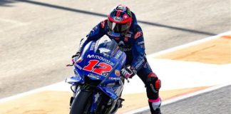 VINALES SVETTA NELLA PRIMA GIORNATA DI TEST 2019