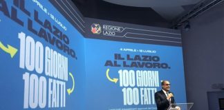 ZINGARETTI PRESENTA BILANCIO 100 GIORNI