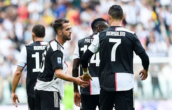 PJANIC E CRISTIANO RONALDO IN GOL, LA JUVENTUS BATTE 2-0 LA SPAL