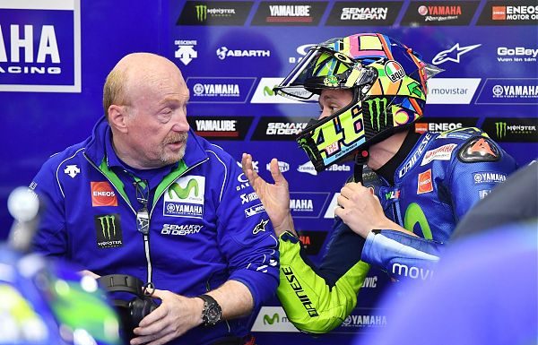 VALENTINO ROSSI CAMBIA CAPOTECNICO, MUNOZ SOSTITUISCE GALBUSERA