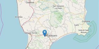 TERREMOTO IN PROVINCIA DI CATANZARO