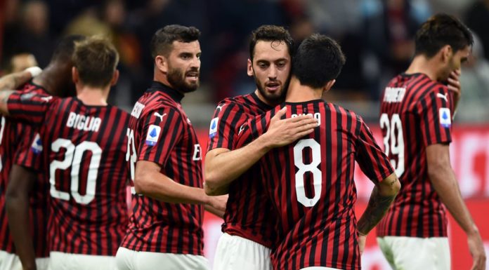 CALDERONI GELA SAN SIRO, MILAN-LECCE SI CHIUDE 2-2