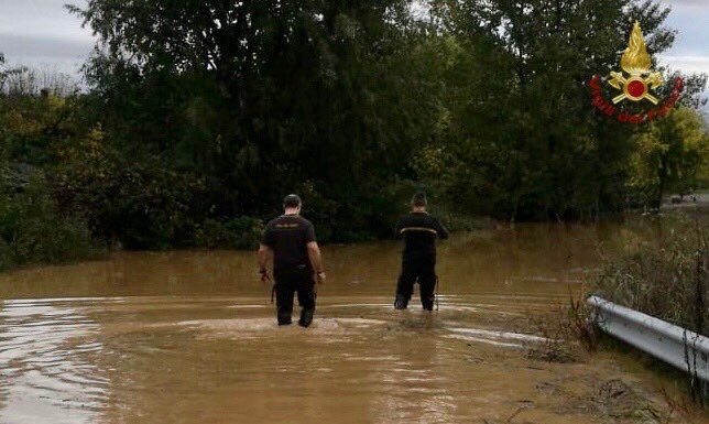 MALTEMPO, UN MORTO E DUE DISPERSI NELL’ALESSANDRINO