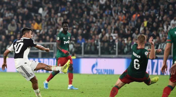 DOPPIETTA DYBALA, LA JUVE RIMONTA E BATTE 2-1 LA LOKOMOTIV MOSCA