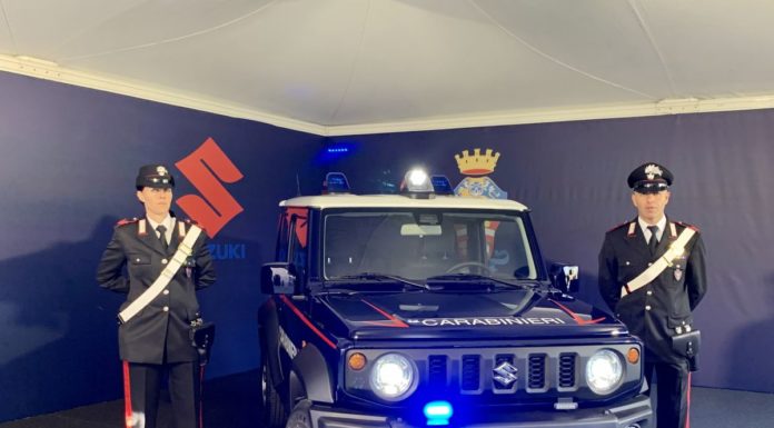 DIECI SUZUKI JIMNY AI CARABINIERI PER CONTROLLO PARCHI NAZIONALI