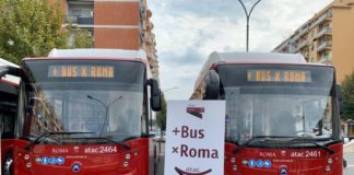 ROMA, 15 NUOVI BUS A METANO PER LA PERIFERIA EST