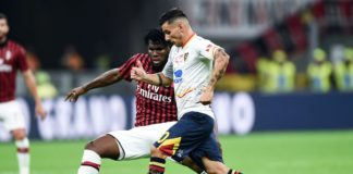 CALDERONI GELA SAN SIRO, MILAN-LECCE SI CHIUDE 2-2
