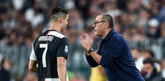 RONALDO ENTUSIASTA DI SARRI “IL SUO GIOCO MI PIACE”