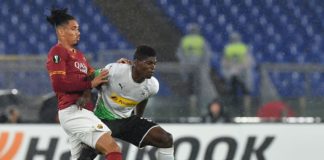 ROMA BEFFATA AL 95′, PARI COL MOENCHENGLADBACH