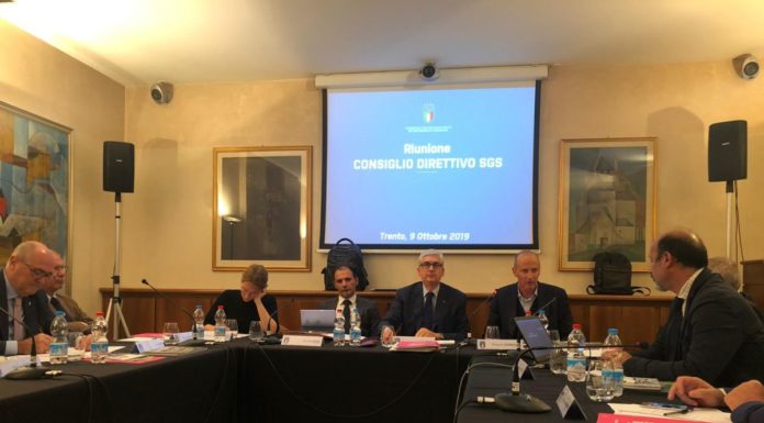 CONSIGLIO DIRETTIVO A TRENTO PER FESTIVAL SPORT