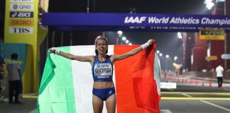 GIORGI BRONZO MONDIALE NELLA 50KM MARCIA